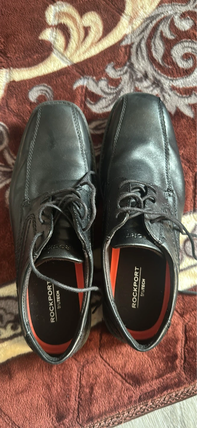 Rockport Black Leather Dress Shoes - photo 2