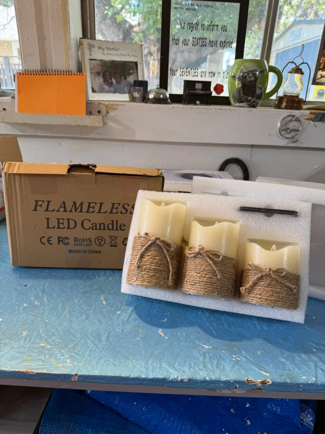 Flameless LED Candles Set