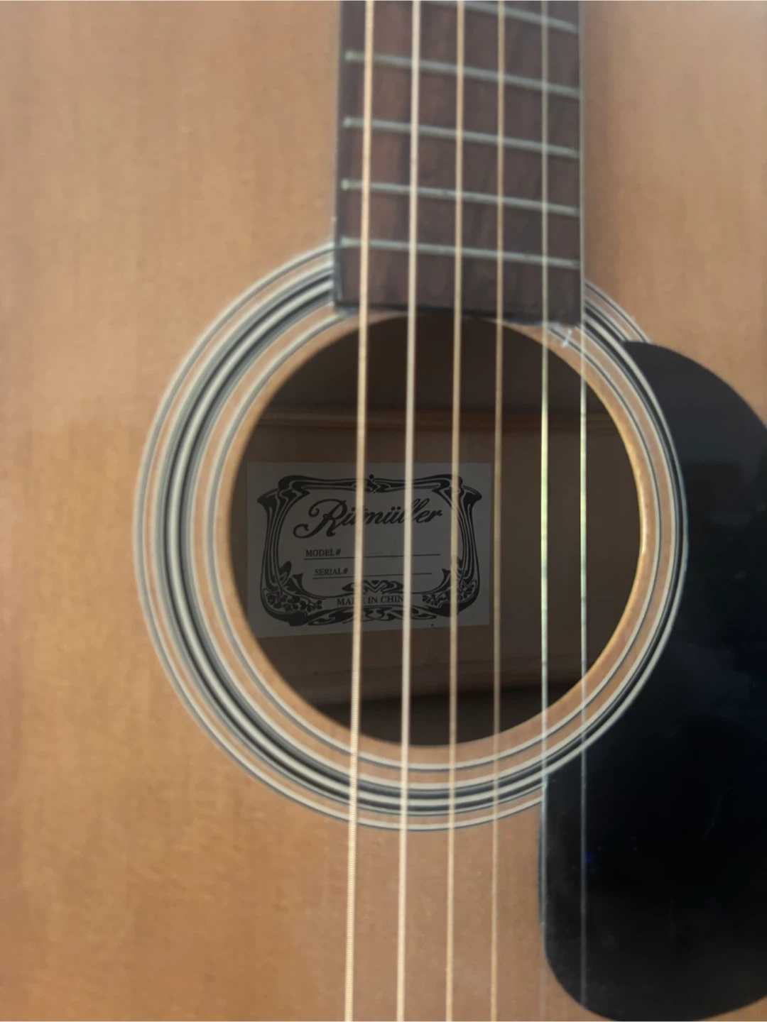 Rhonmueller Acoustic Guitar - photo 2