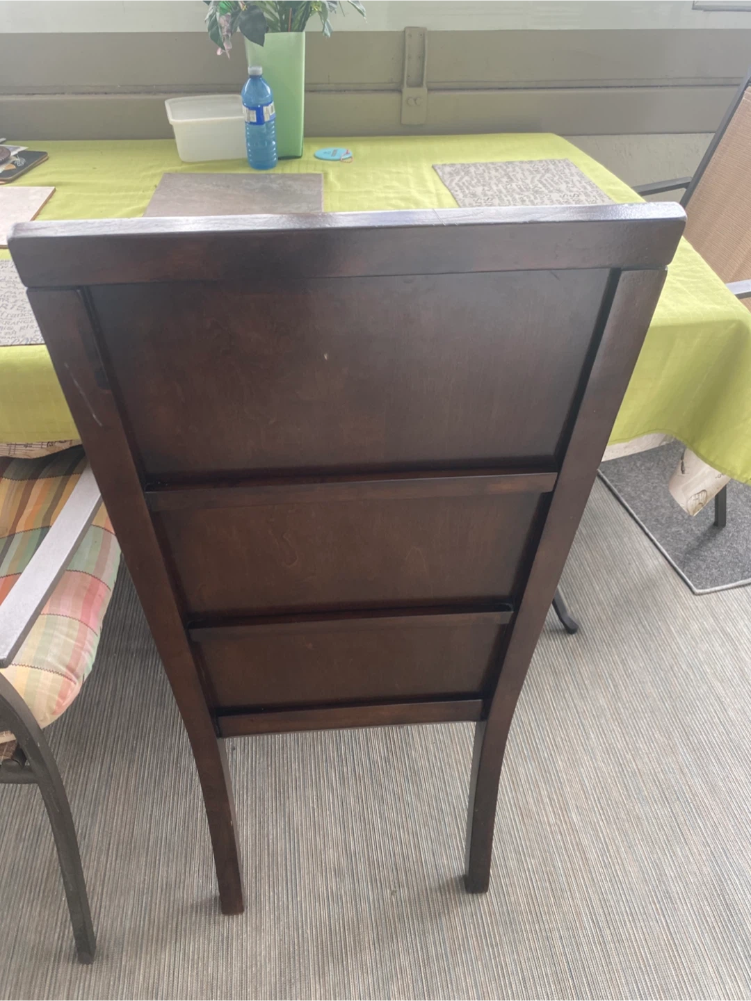 4 Solid Dining Chairs - photo 2