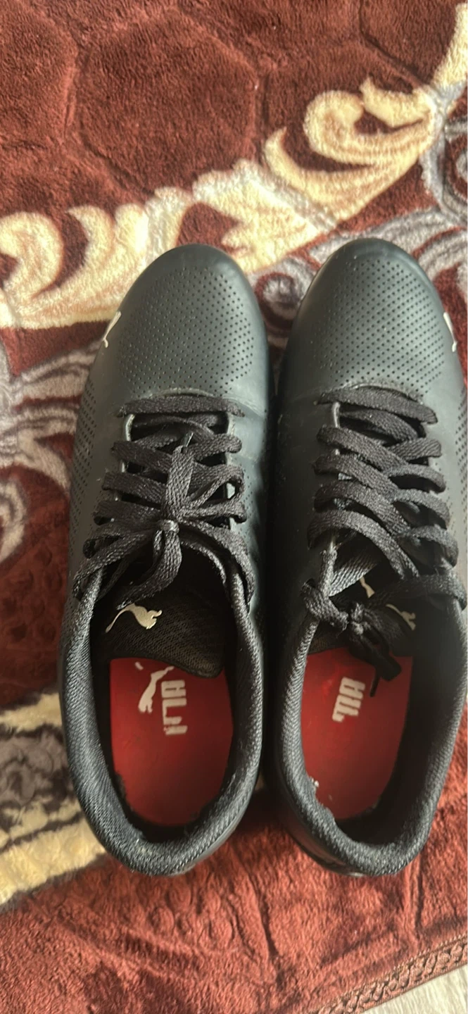 Puma Ferrari Black Driving Shoes