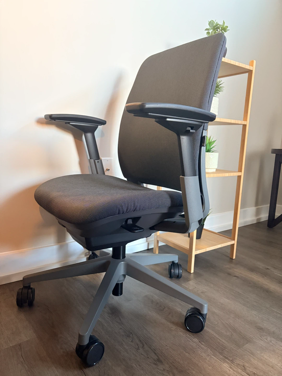 Steelcase Amia Ergonomic Office Chair - Grey/Blue - photo 2