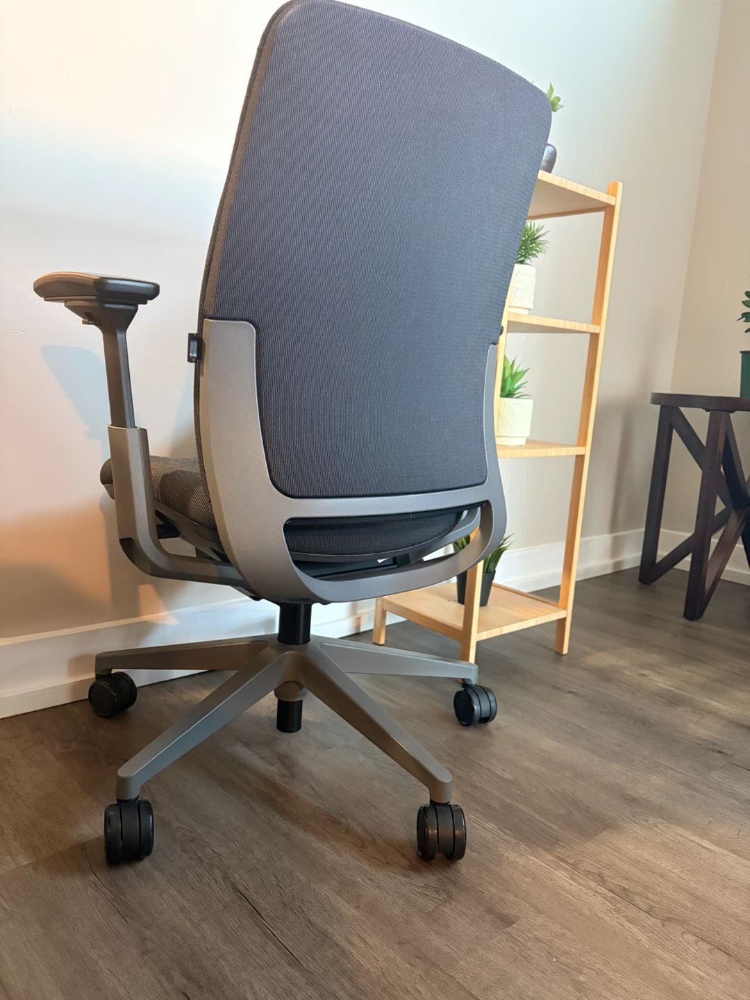 Steelcase Amia Ergonomic Office Chair - Grey/Blue - photo 3
