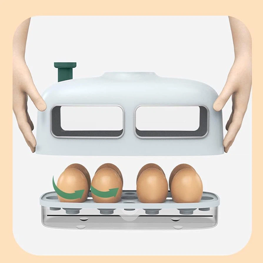 8 Egg Incubator with Automatic Turner - photo 2