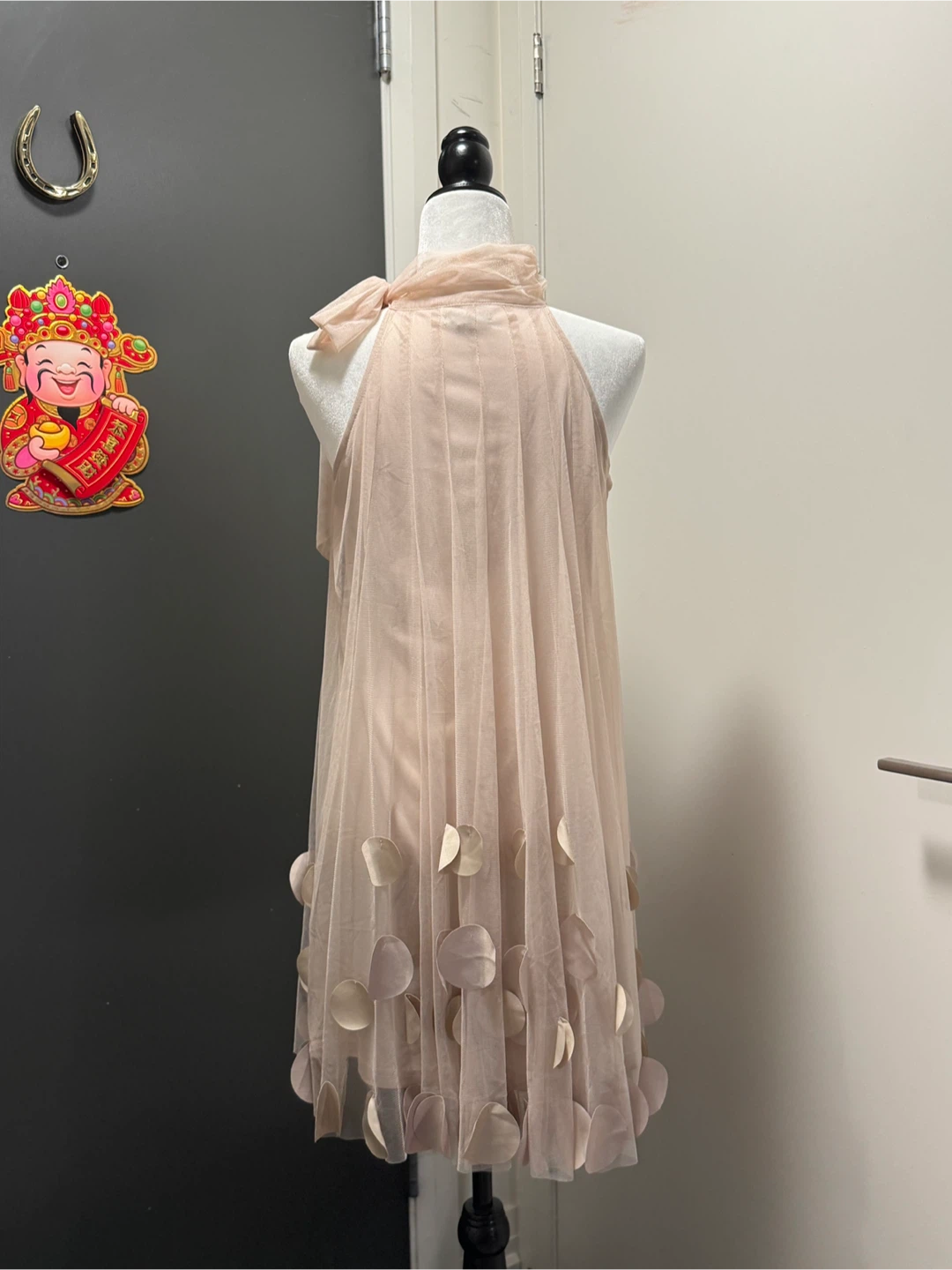 RYU Sheer Tulle Dress with Appliqués size S - photo 2