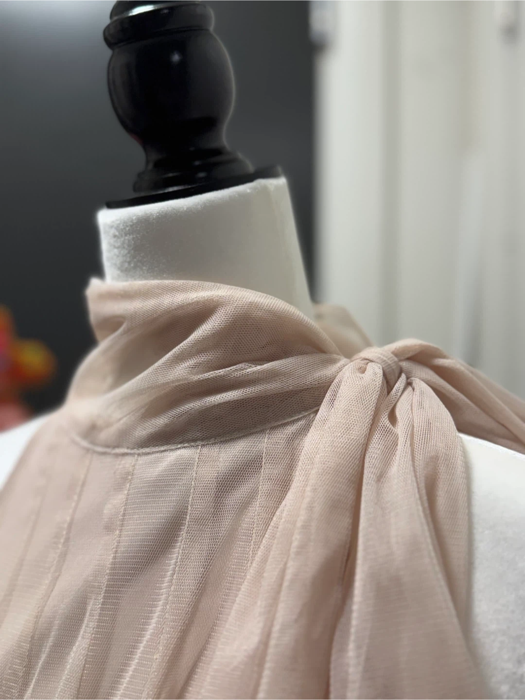 RYU Sheer Tulle Dress with Appliqués size S - photo 5