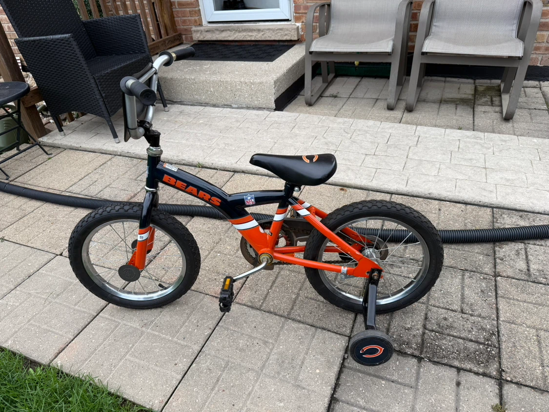 Chicago Bears Kids Bike