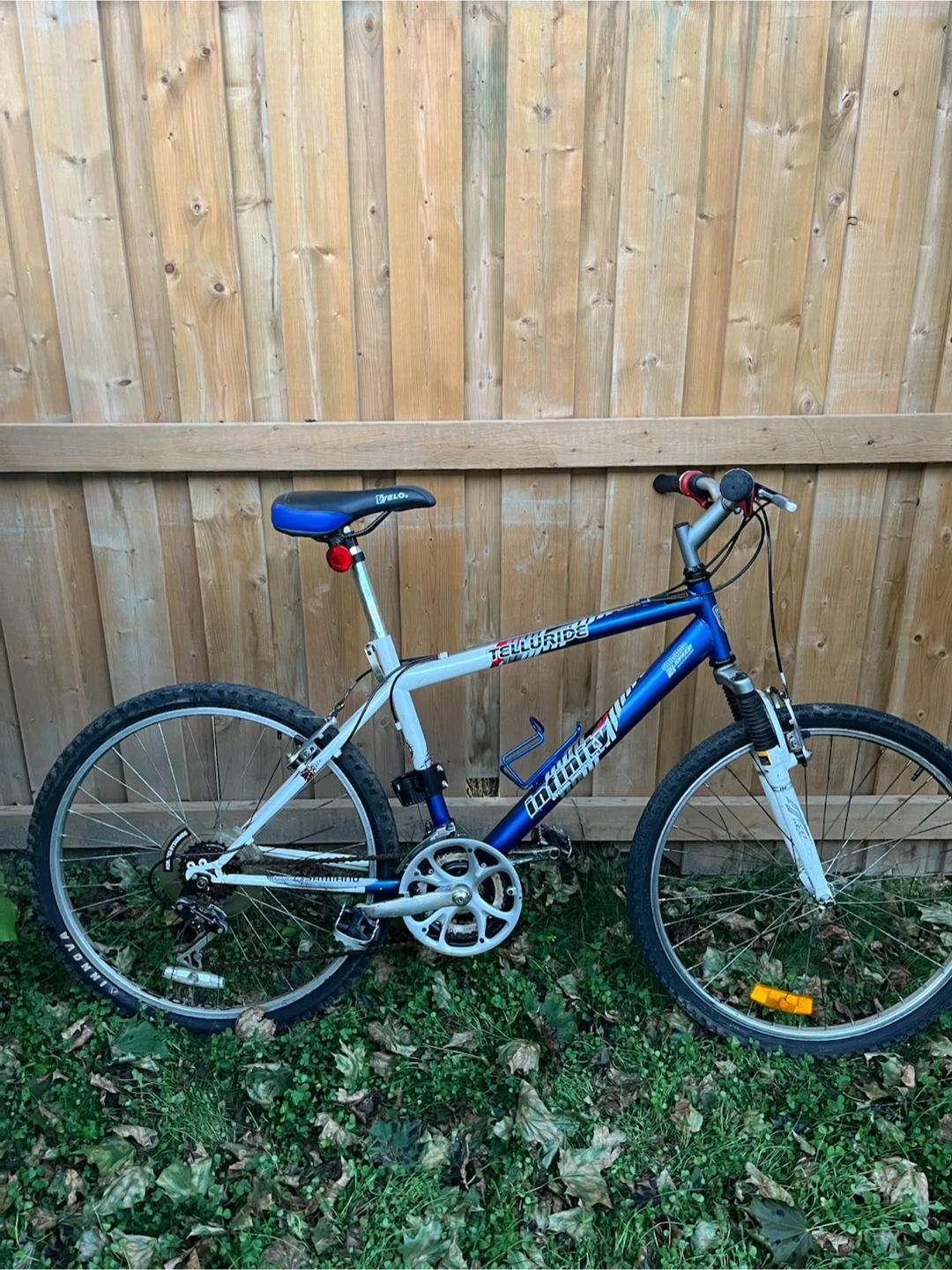 Infinity Telluride Blue White Mountain Bike