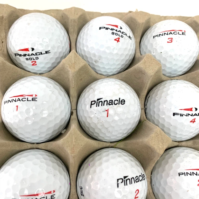 30 Golf Balls Pinnacle Golfing Ball Lot Used Clean Quality Balls - photo 2