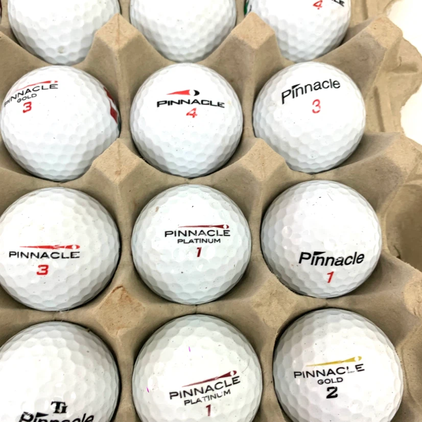 30 Golf Balls Pinnacle Golfing Ball Lot Used Clean Quality Balls - photo 5