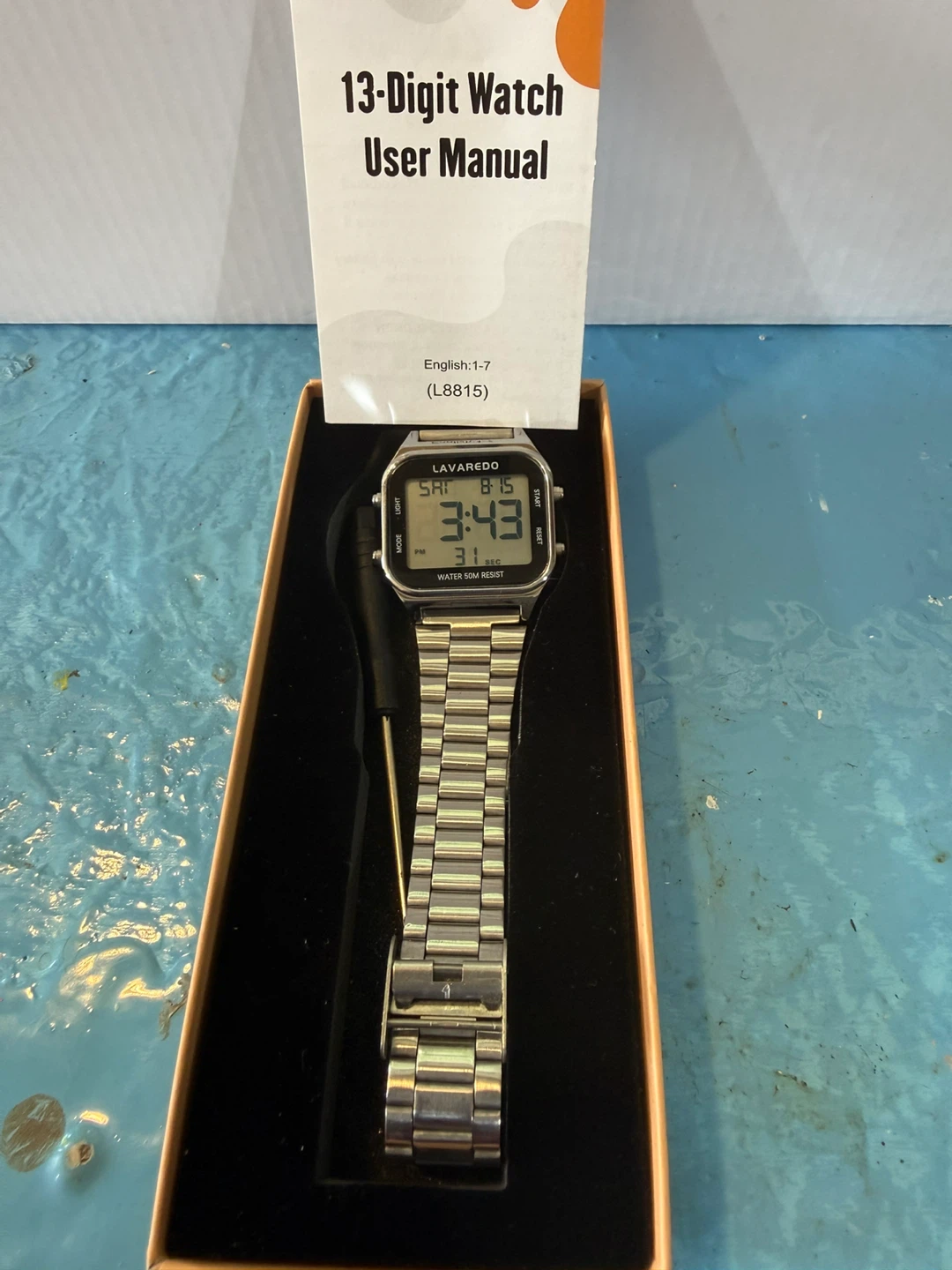LAVAREDO 13-Digit Watch