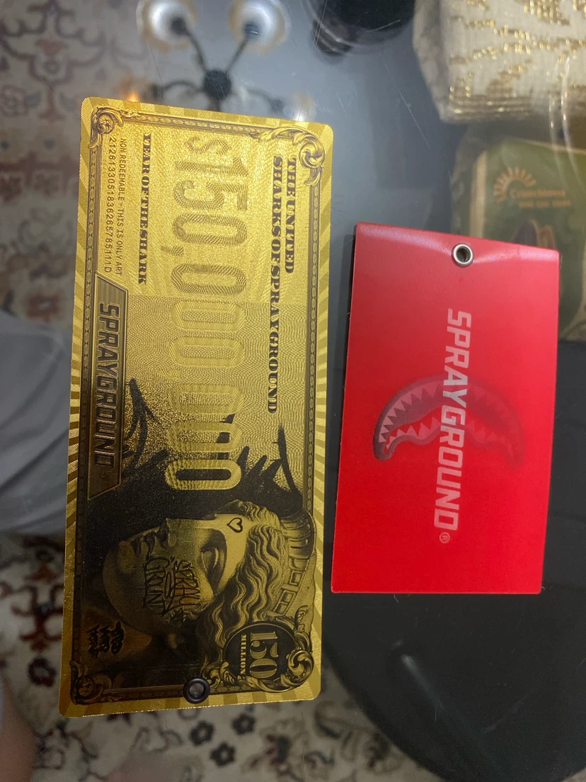 Sprayground Year of the Shark $150 Million Gold Card