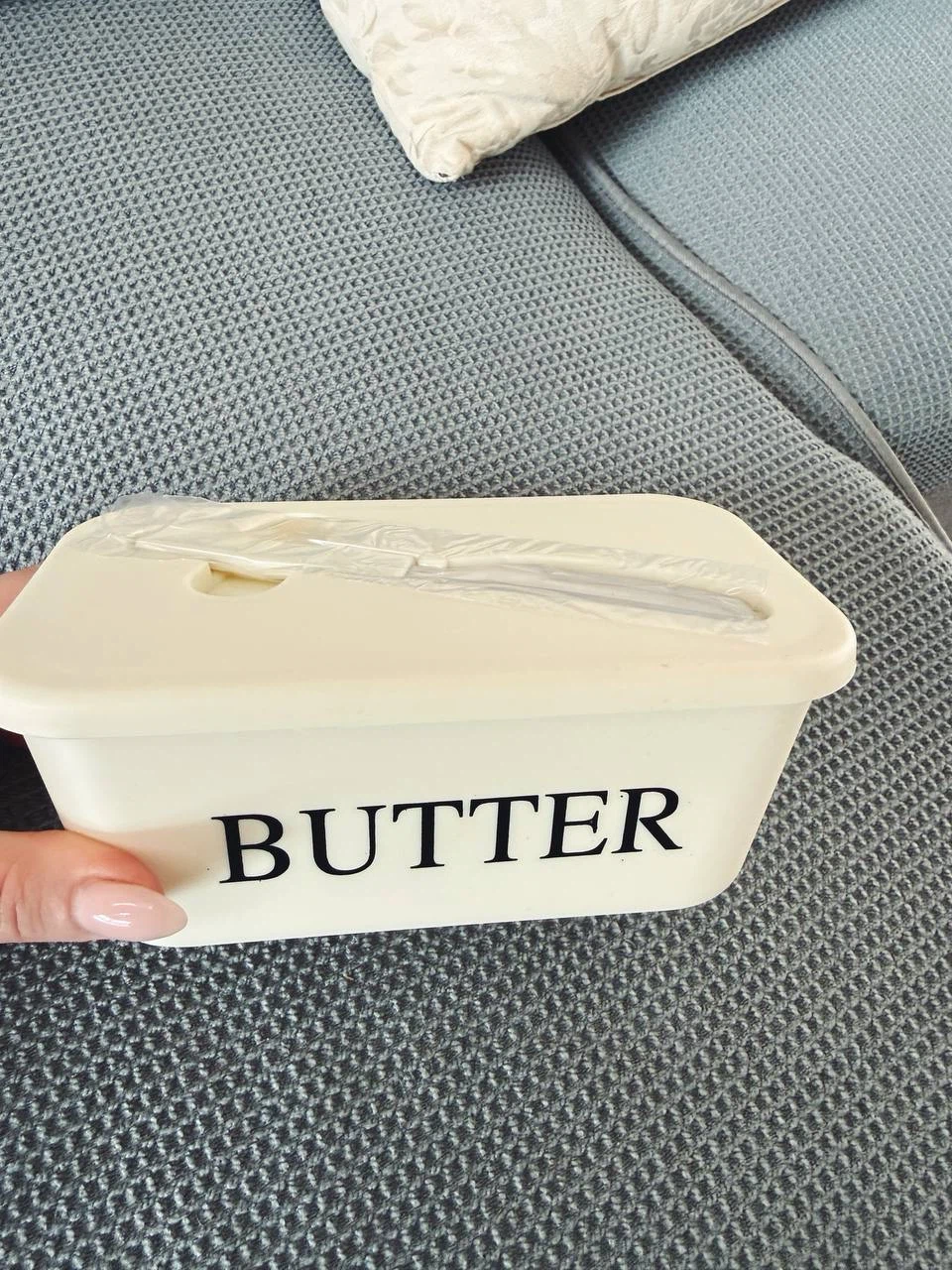 Butter Box with Lid & Spreader Knife - photo 2
