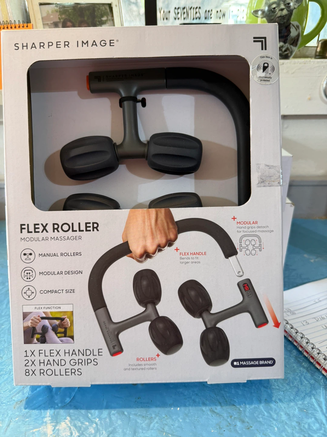 Sharper Image Flex Roller Modular Massager