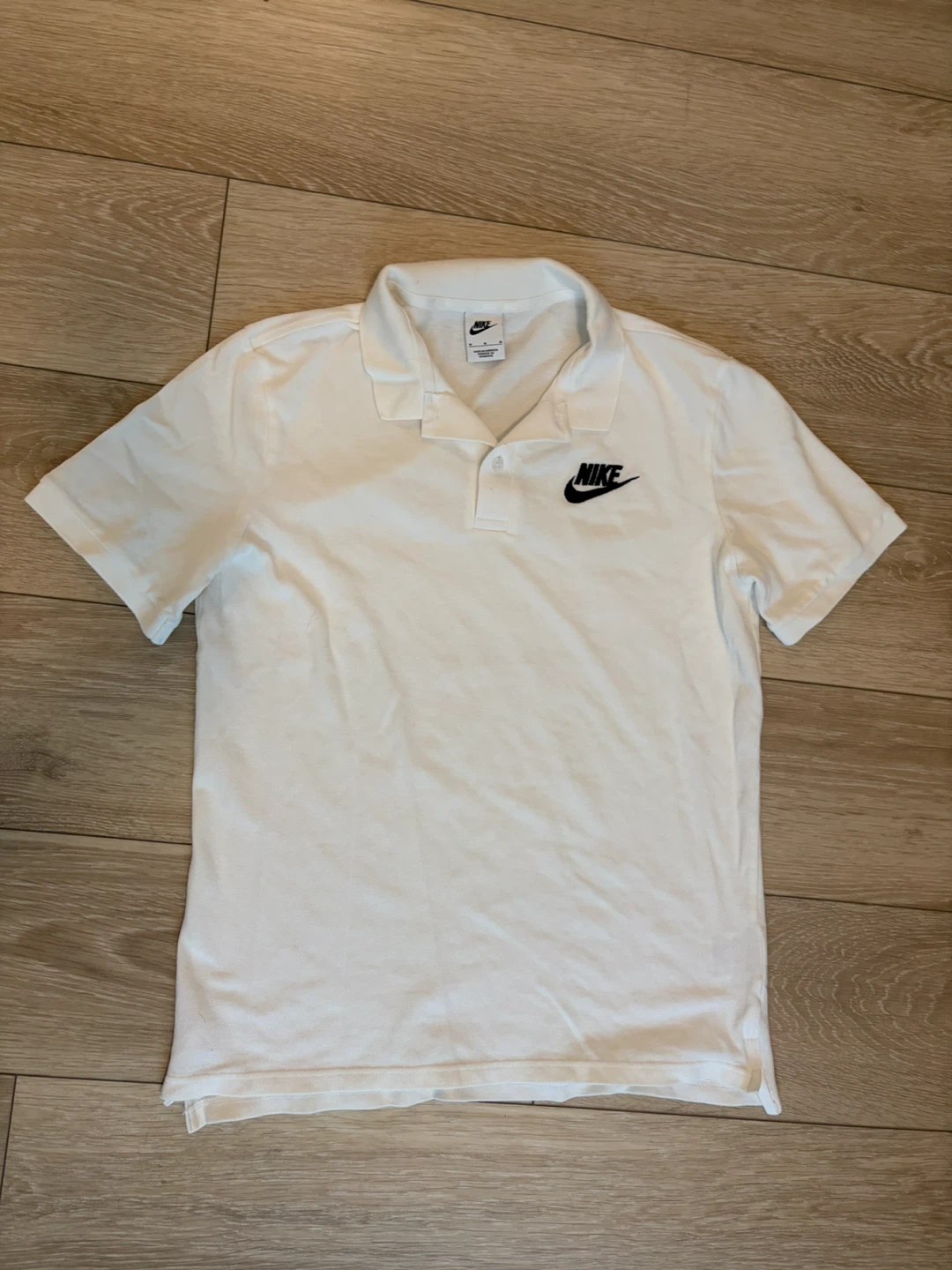 Nike White Polo Shirt