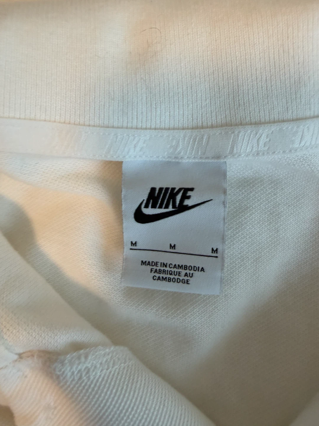 Nike White Polo Shirt - photo 2