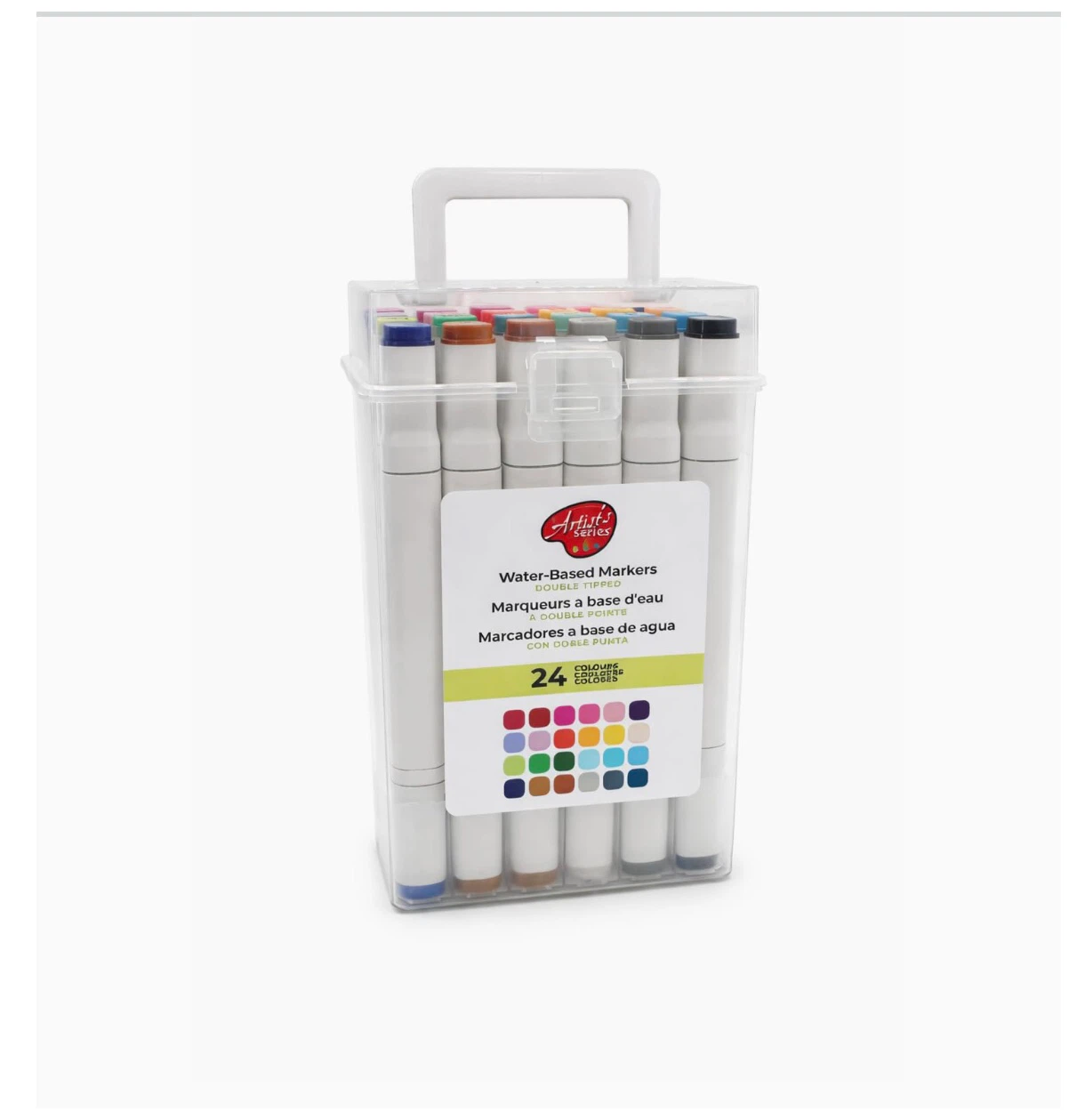 Artist's Marker Water-Based Markers - 24 Colours
