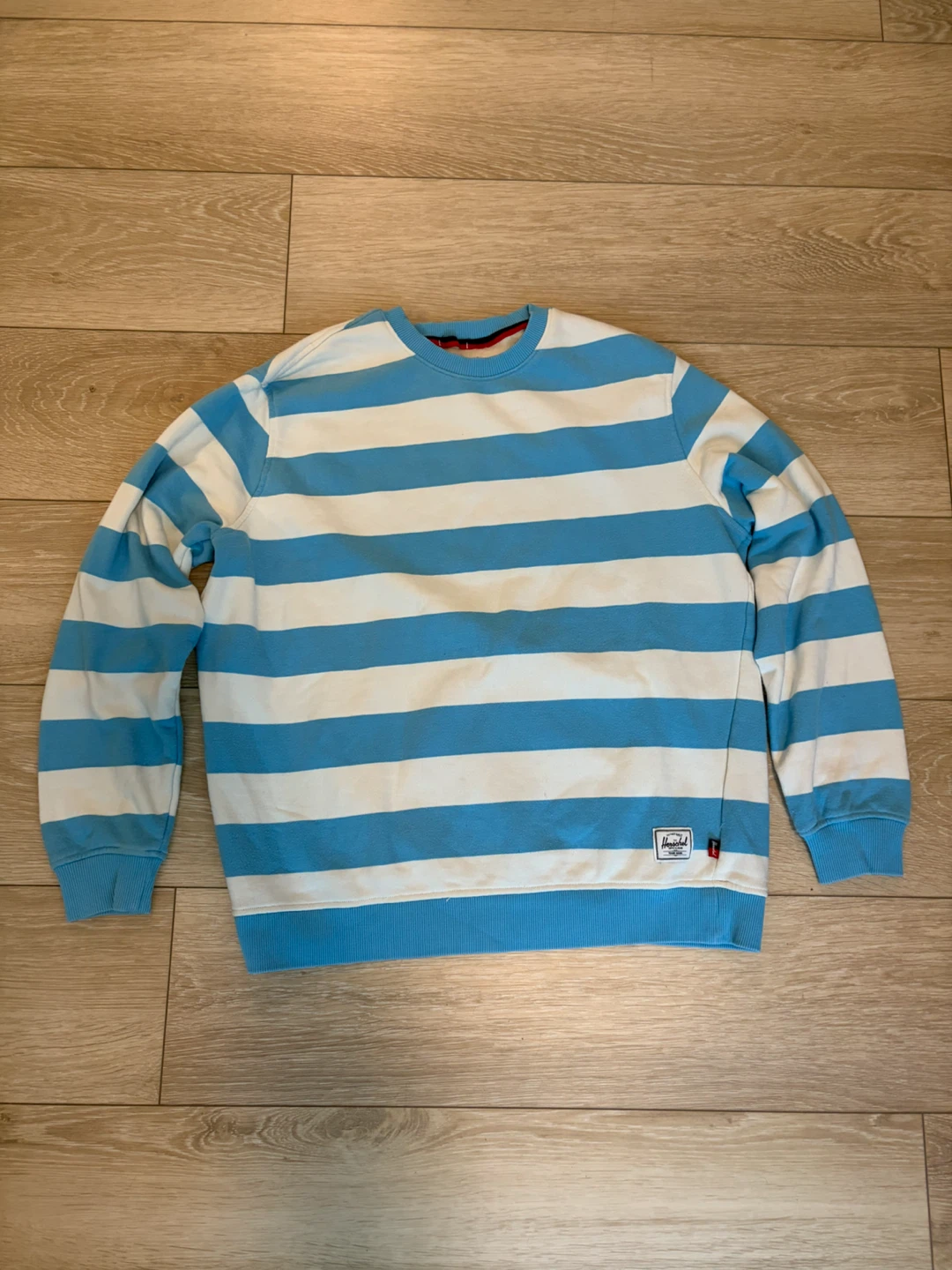 Herschel Striped Crewneck Sweatshirt Size M