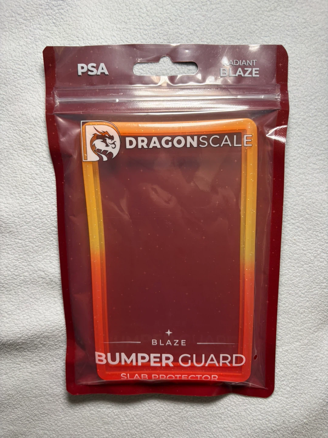 Dragon Scale Radiant Blaze Bumper Guard PSA Slab Protector