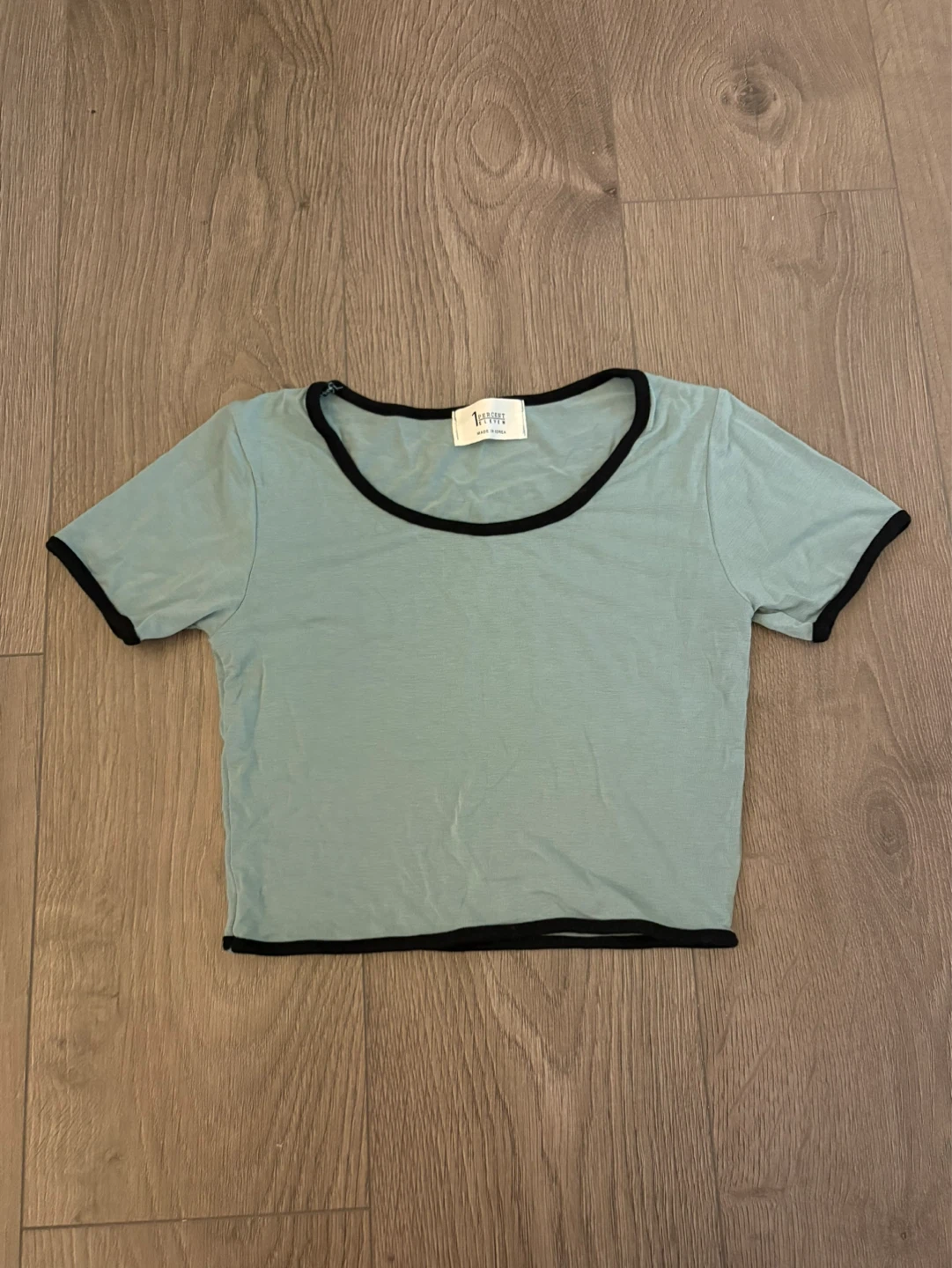 Dark Mint Baby Tee / Crop Top