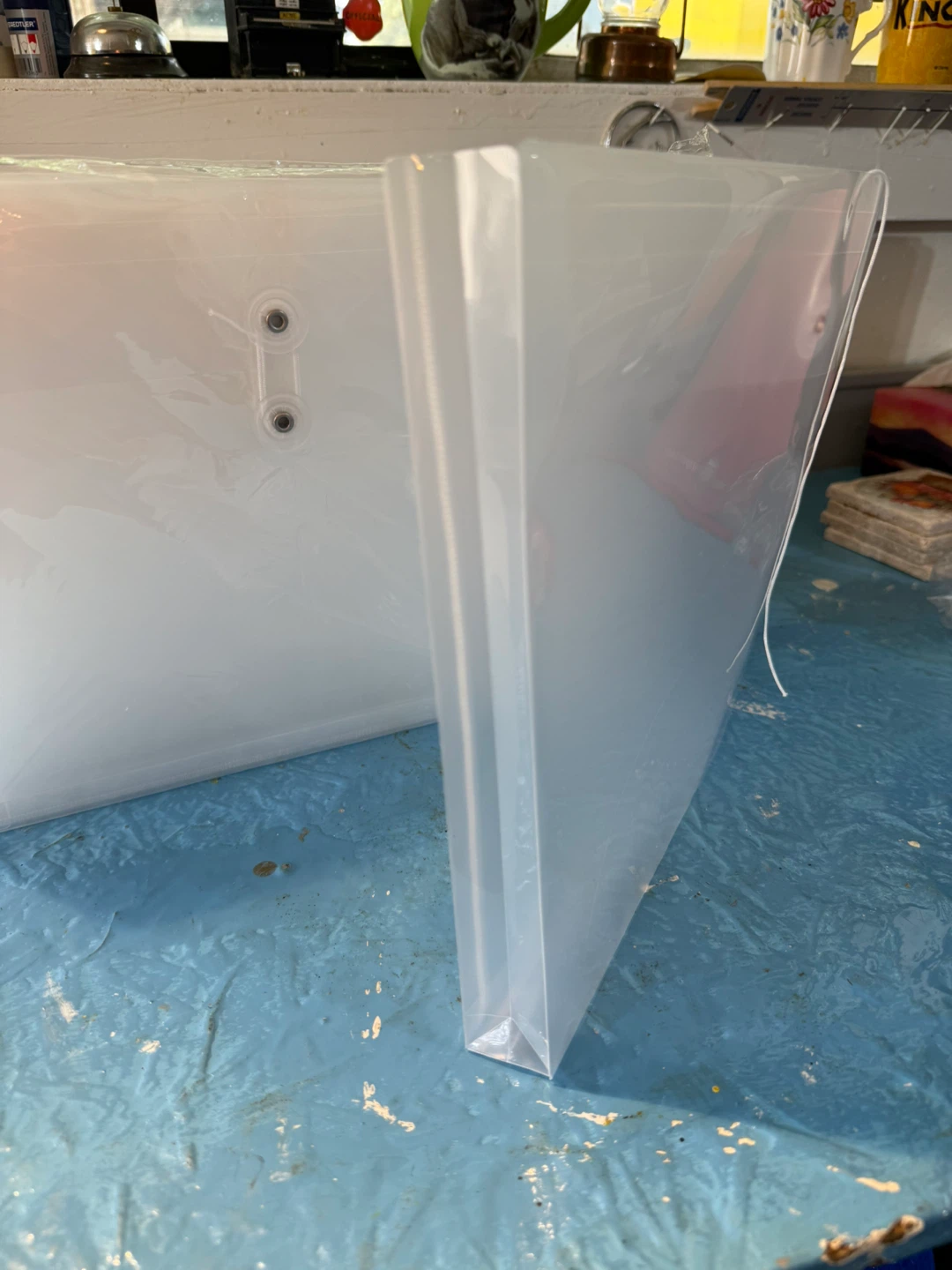 Translucent Plastic Document Holder - photo 2