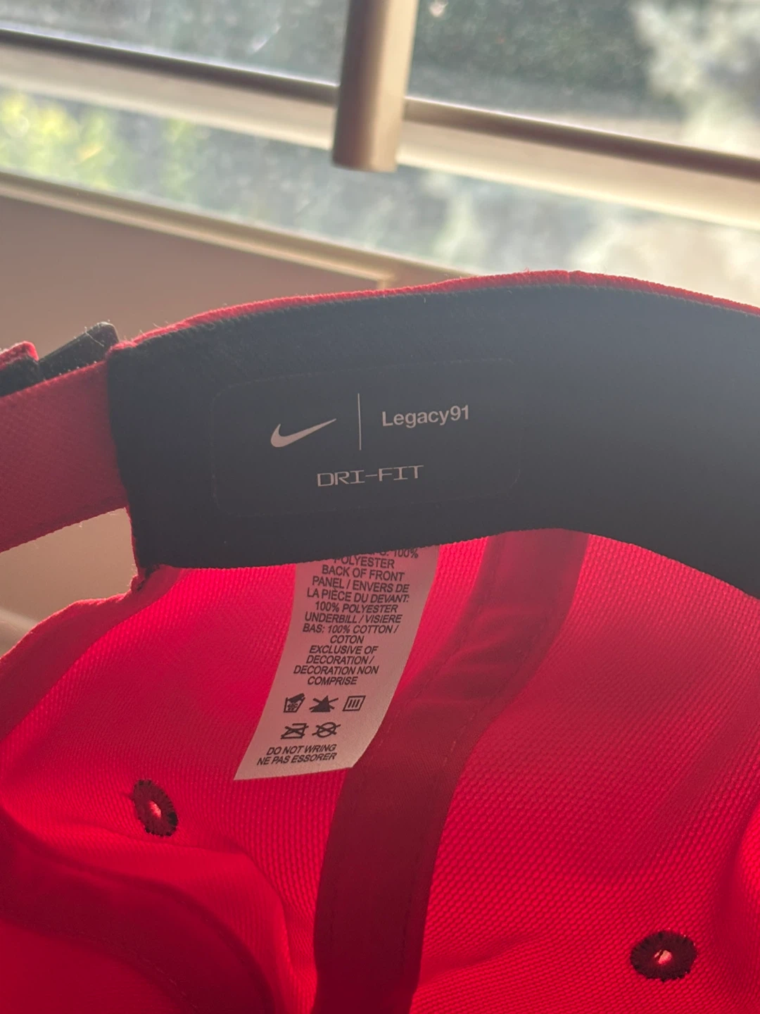 Nike Legacy91 Dri-Fit Cap Red - photo 3