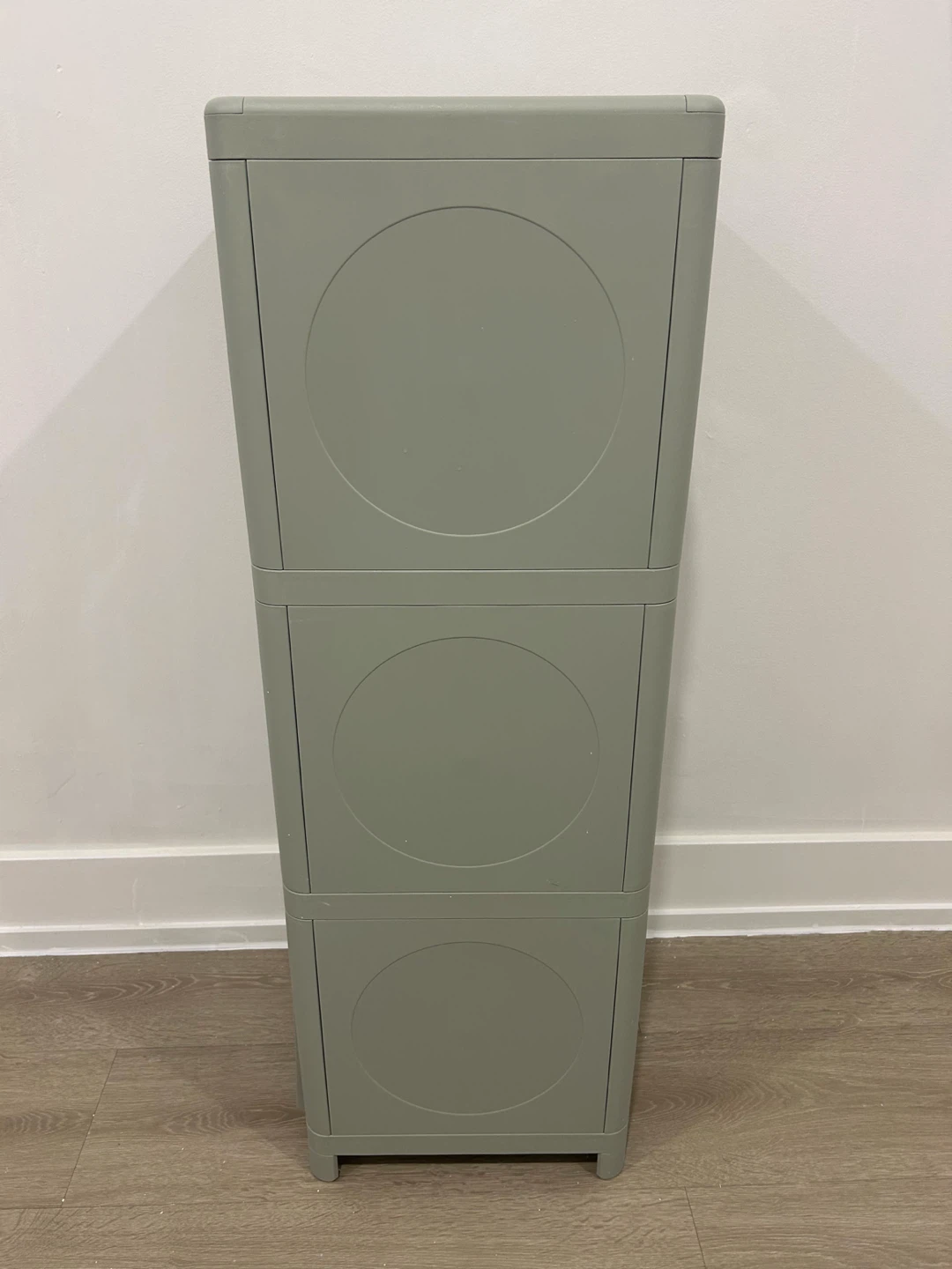 IKEA IVÖSJÖN cabinet with doors in green - photo 2