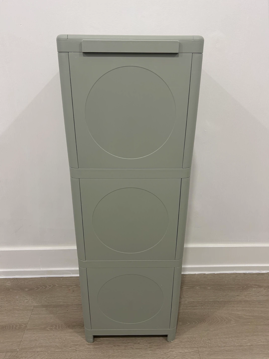 IKEA IVÖSJÖN cabinet with doors in green - photo 3