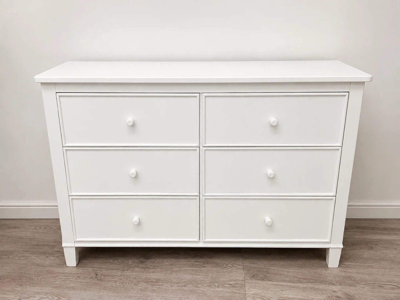 Storkcraft White 6-Drawer Nursery Dresser