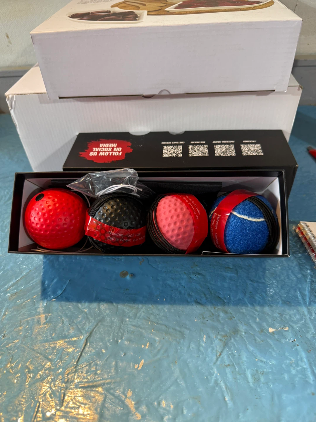 Champs MMA Reflex Ball Set of 4 - photo 2