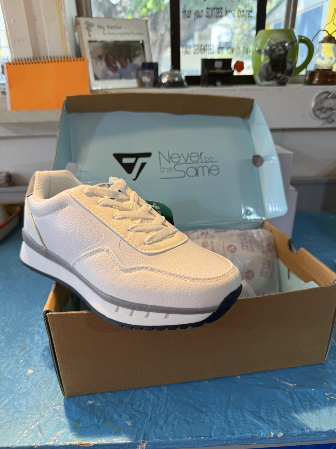 Never be the Same White Sneakers