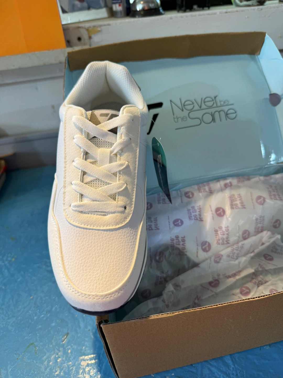 Never be the Same White Sneakers - photo 3