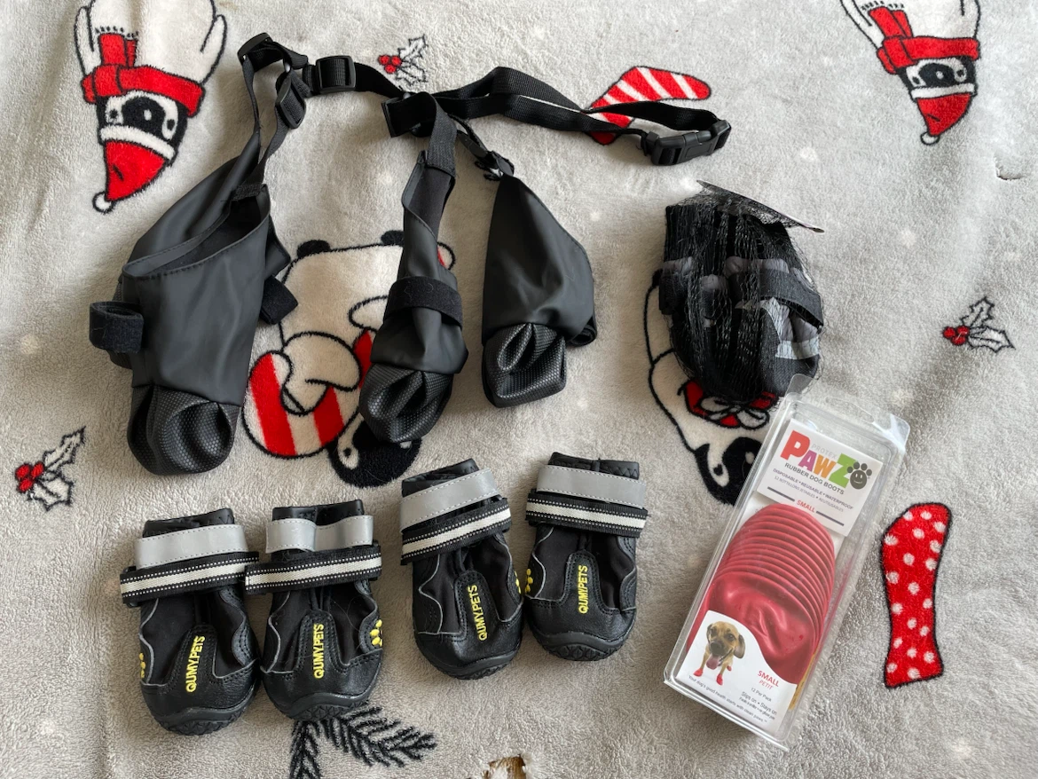 2” Wide Dog Boots Lot