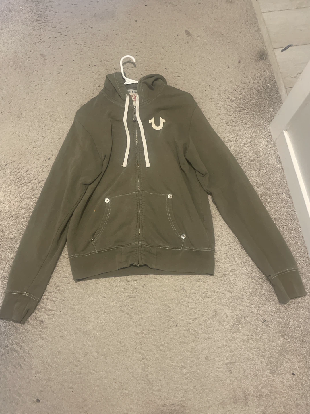 True Religion Zip-Up Hoodie