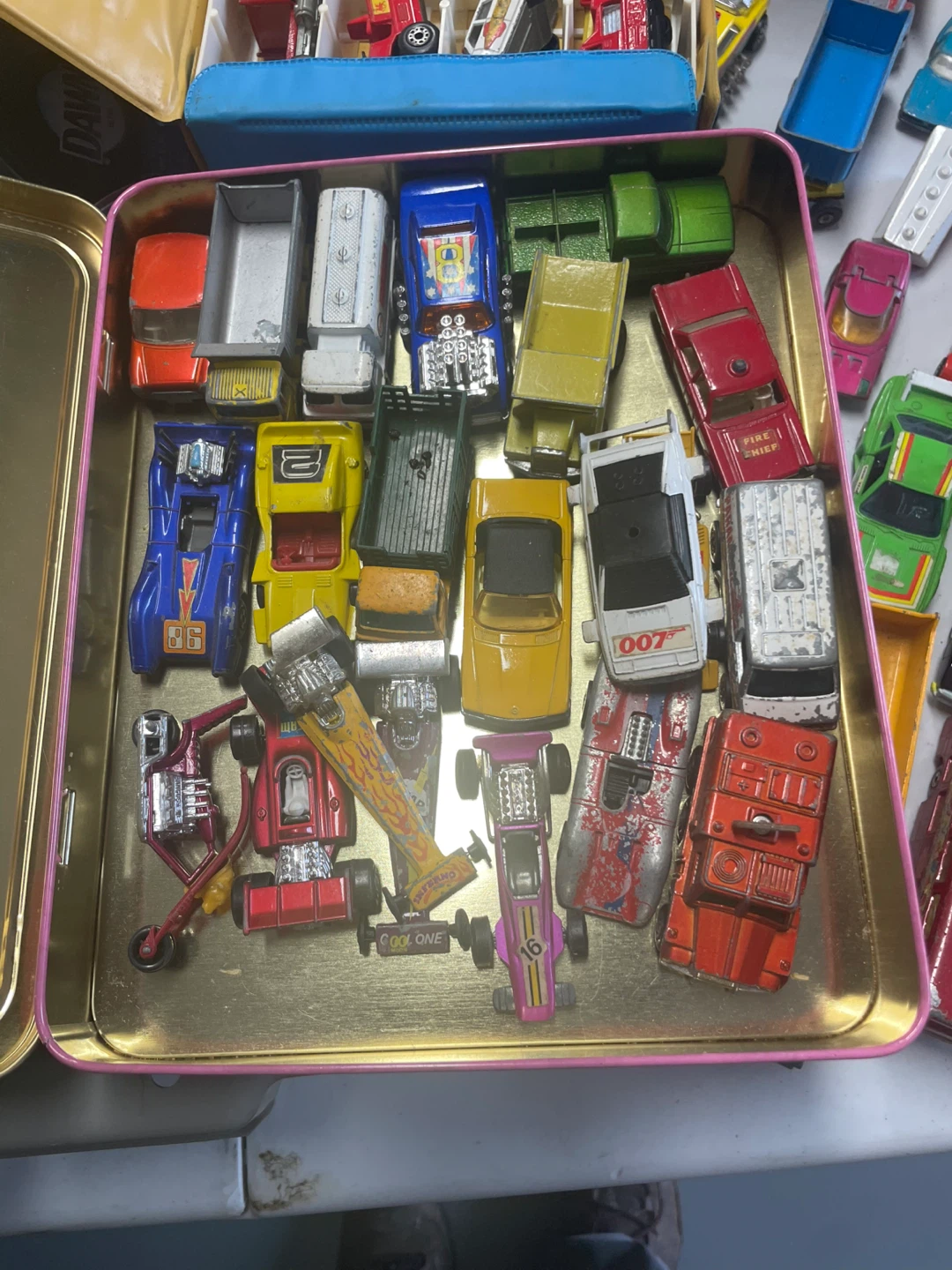 Assorted Die-Cast Toy Cars and Trucks - photo 4