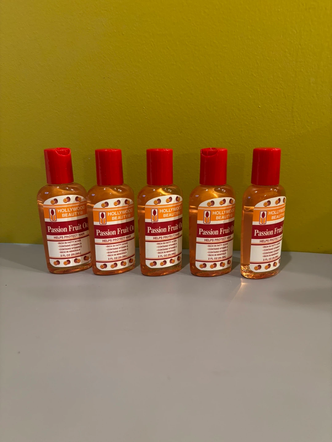 5 Hollywood Beauty Passion Fruit Oil