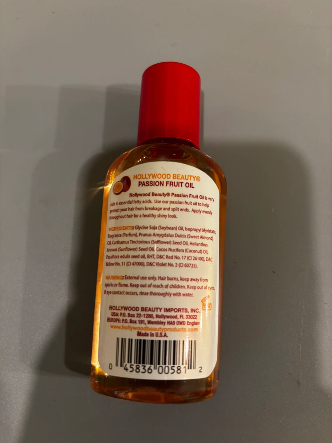 5 Hollywood Beauty Passion Fruit Oil - photo 3