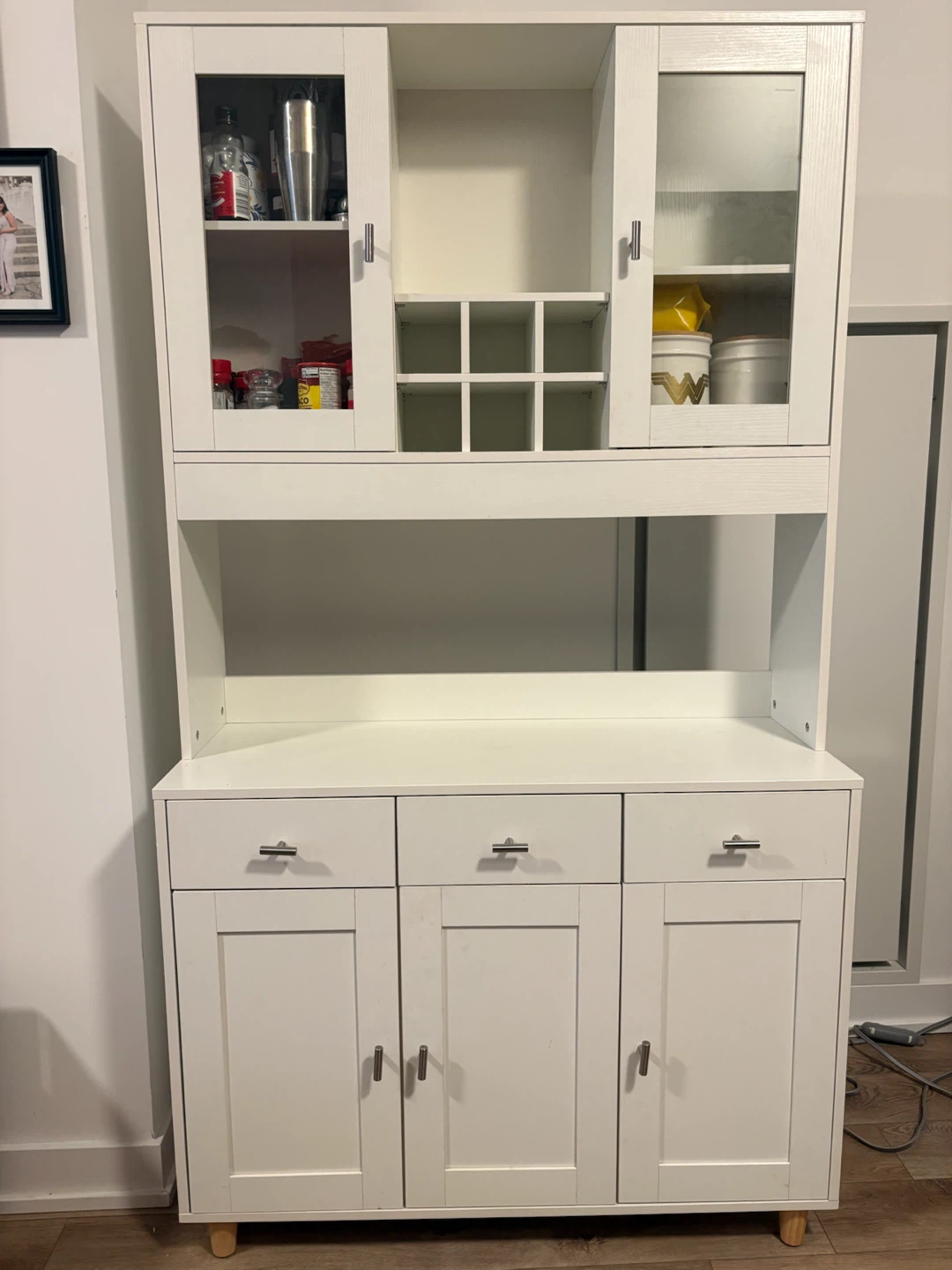 White Storage Cabinet
