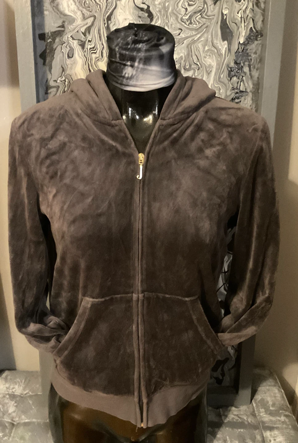 Vintage Y2K Juicy Couture Velour Hoodie