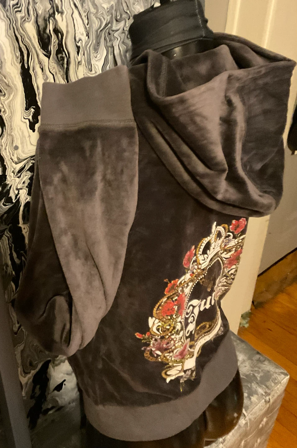 Vintage Y2K Juicy Couture Velour Hoodie - photo 4