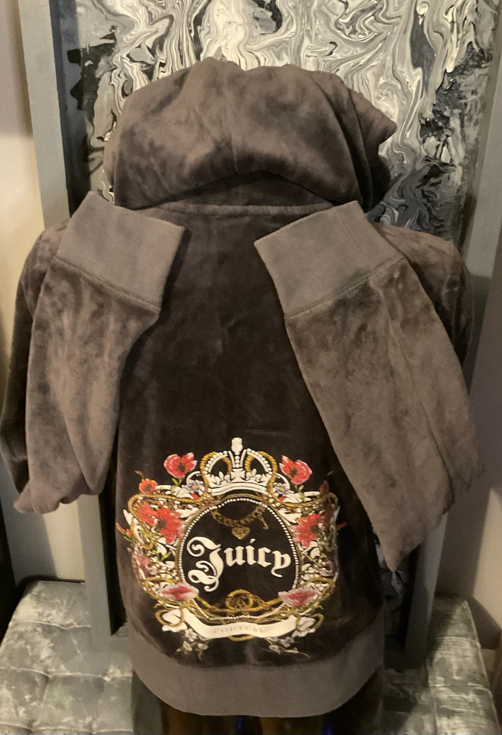 Vintage Y2K Juicy Couture Velour Hoodie - photo 5
