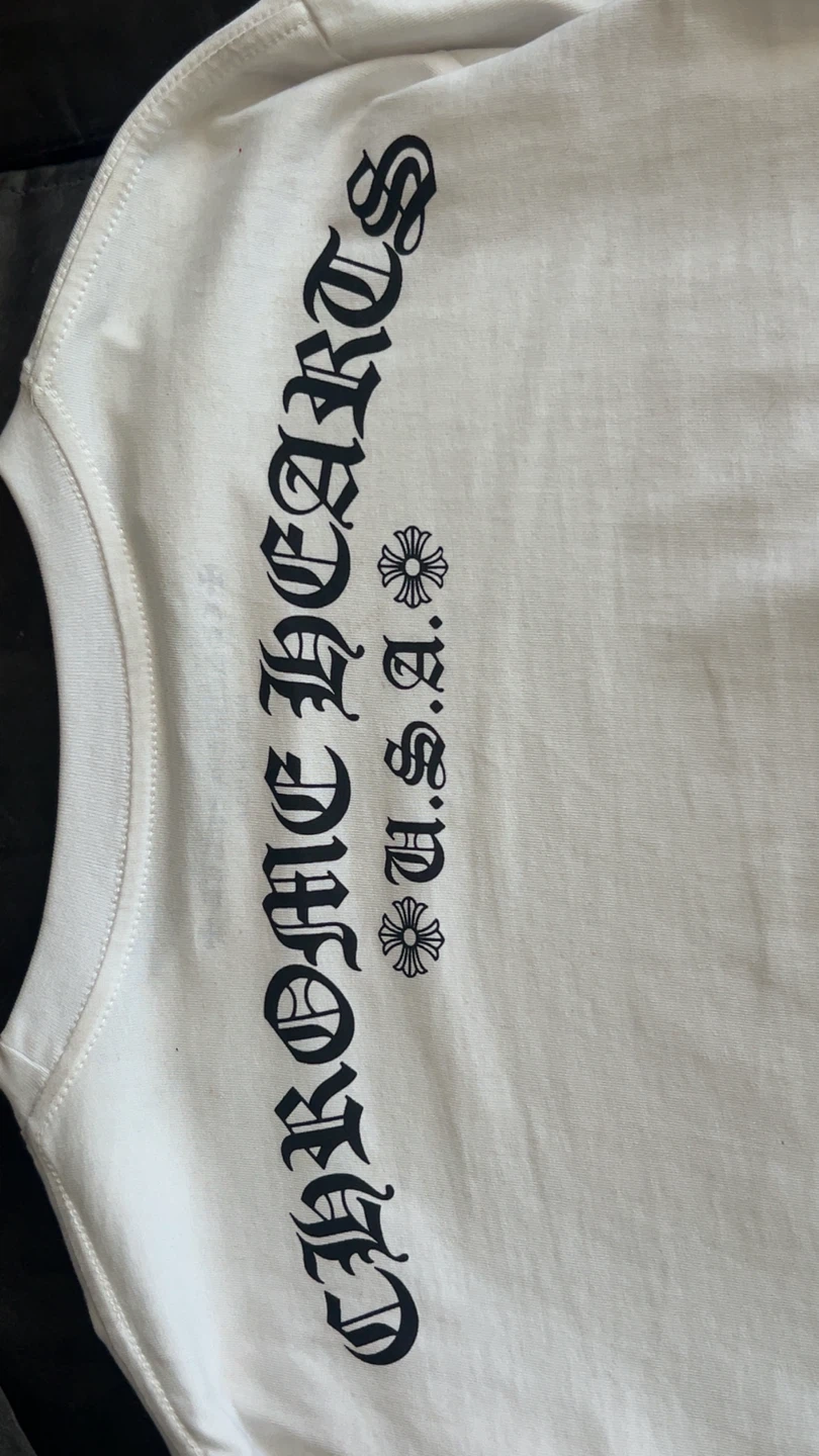 Chrome Hearts White Long Sleeve - photo 2