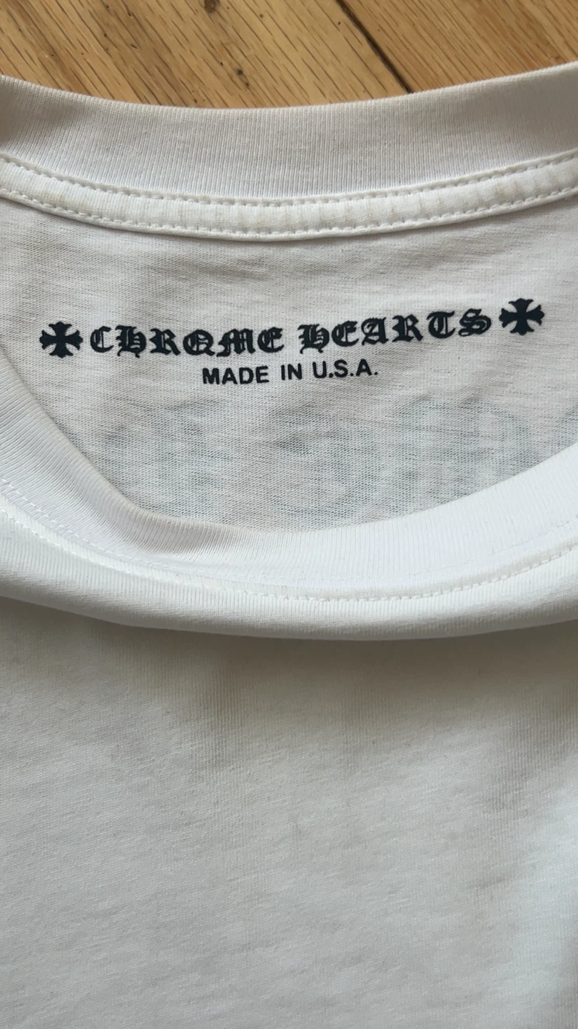 Chrome Hearts White Long Sleeve - photo 3