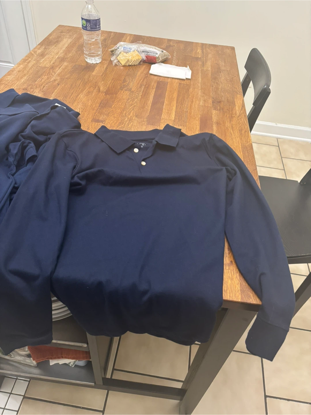 The Children's Place Navy Polo Shirt XXL/TTG 16 - photo 5