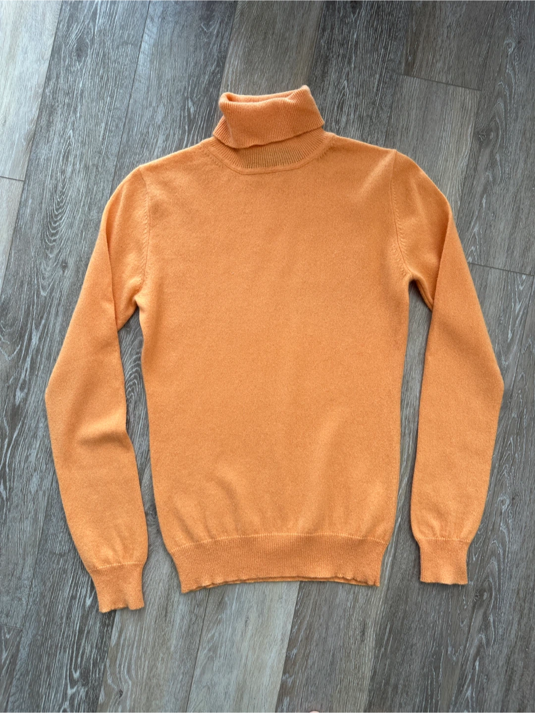 Luxury BLACK GOAT Cashmere Turtleneck Sweater - Size S