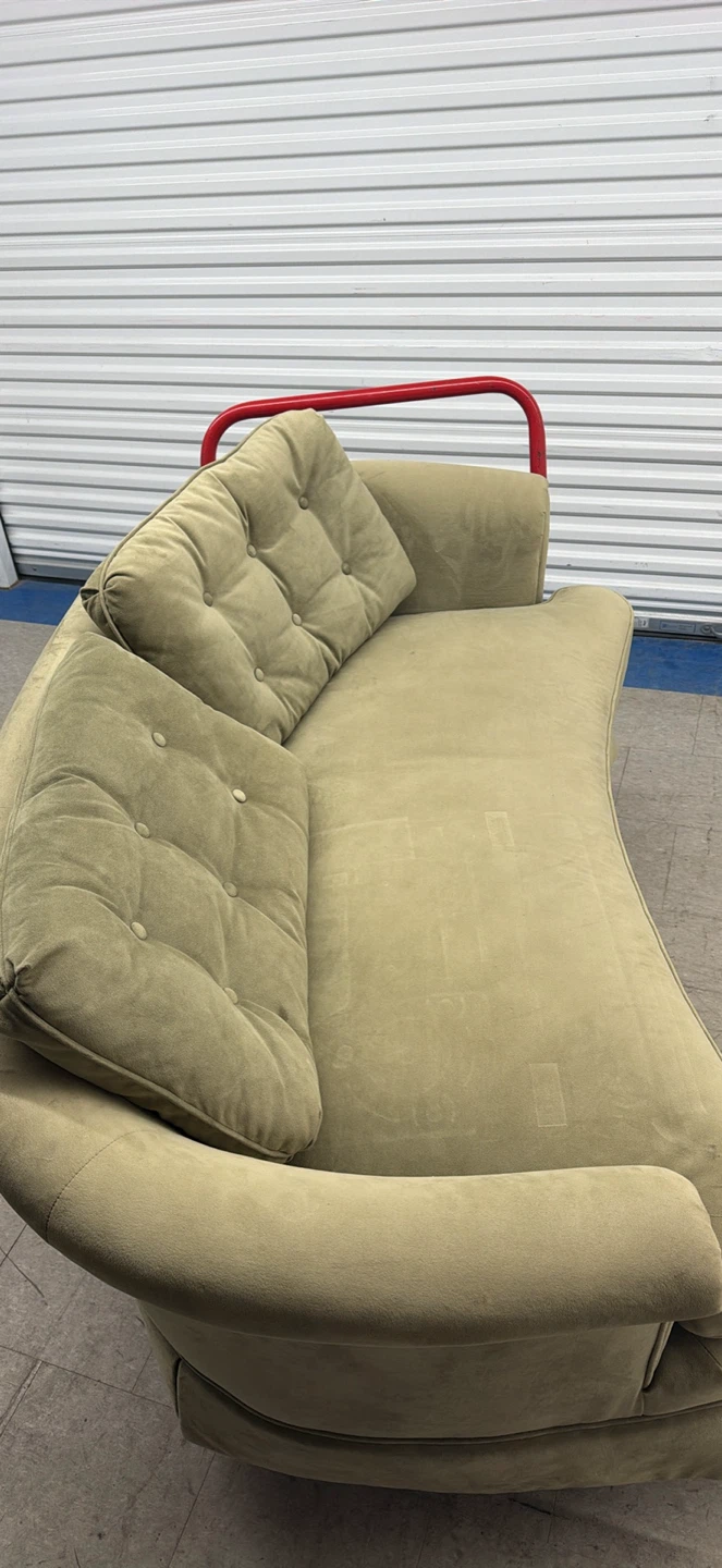 Light Green Loveseat Sofa - photo 2