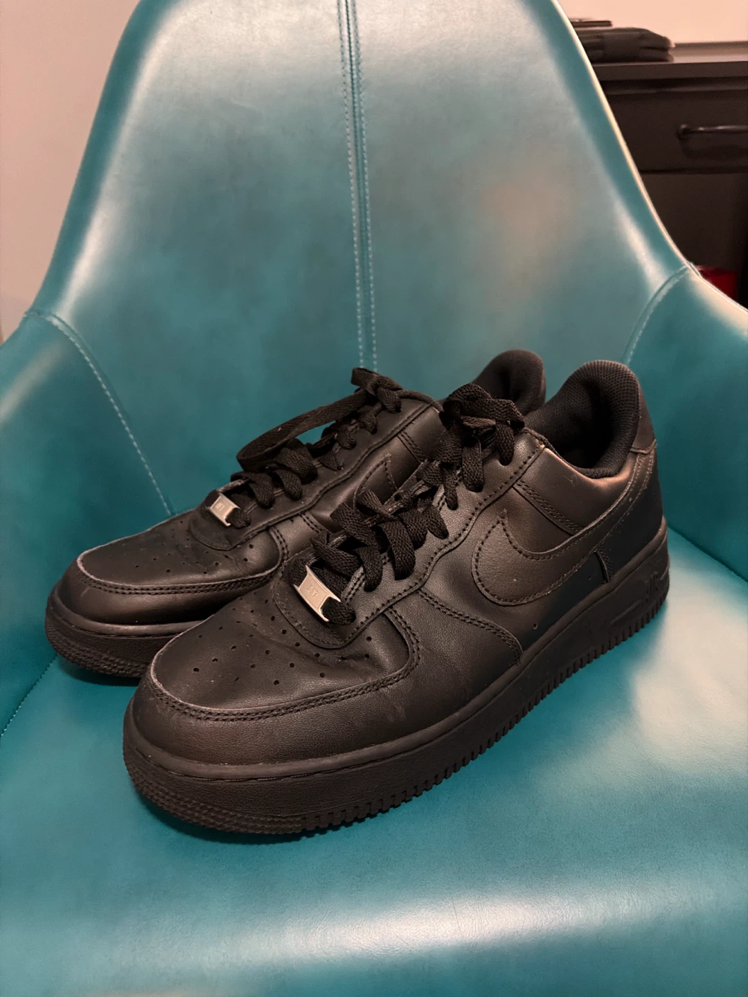 Nike Air Force 1 Low Black Men's Shoes - photo 2