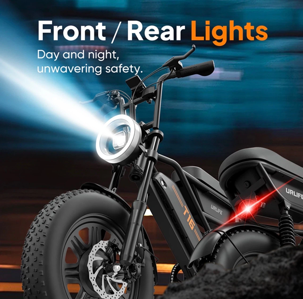 1000W Electric Bike | 16” Fat Tires - photo 4