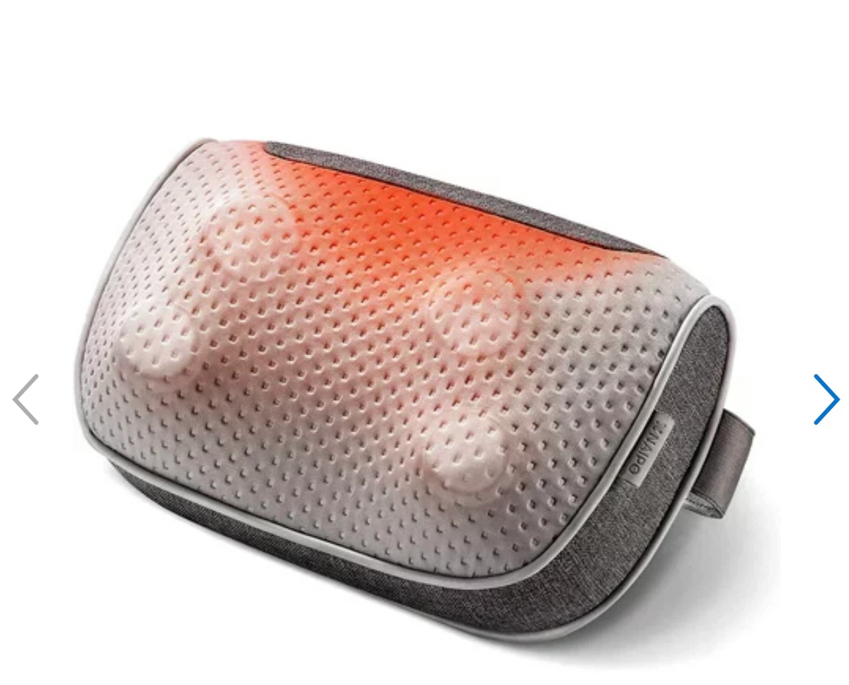 NAIPO Electric Deep Shiatsu Massager Pillow with Heat