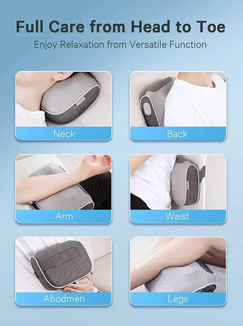 NAIPO Electric Deep Shiatsu Massager Pillow with Heat - photo 5